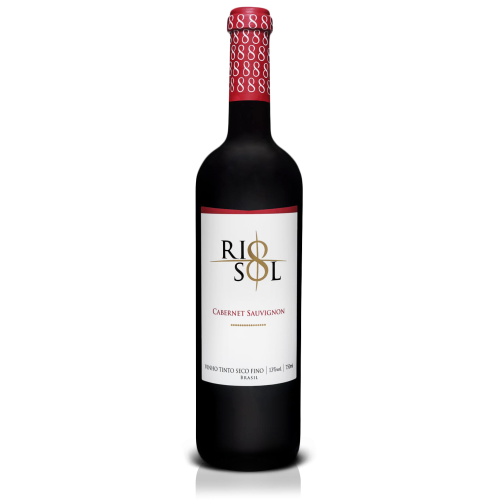 Vinho Rio Sol Cabernet Sauvignon, Tinto, Seco, 750ml, 13%