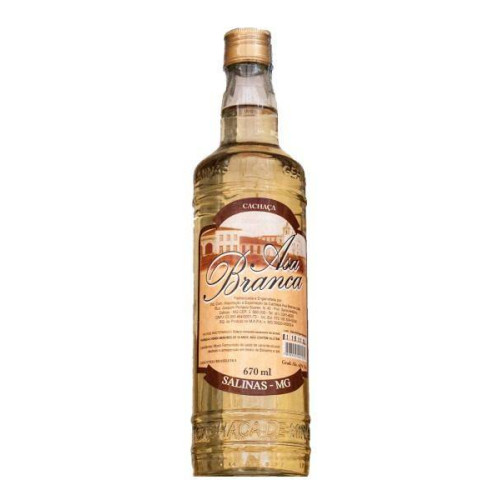 Cachaça Asa Branca, Dourada, Envelhecida 3 anos em Barricas de Balsamo, 670ml, 48%