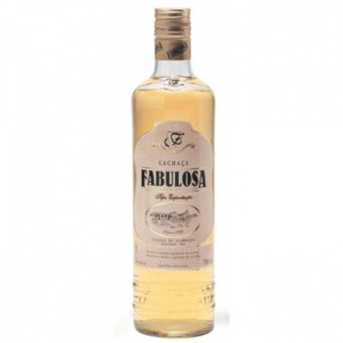 Cachaça Fabulosa, Dourada, Envelhecida 6 Anos em Barricas de Bálsamo, 700 ml, 42%