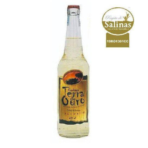 Cachaça Terra De Ouro, Incolor, Envelhecida 2 anos em Taque de Inox, 600 ml, 48% 