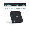 Nano PC CorpC Box, Intel Quad Core, 4GB, SSD 32GB, Windows 10 Pro, WiFi, Bluetooth, HDMI