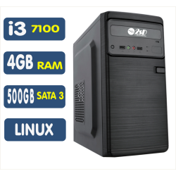 <p align='left'>Computador SSD Intel Core i3-7100, 4GB , 500GB ,Linux [LP1026]</p>
