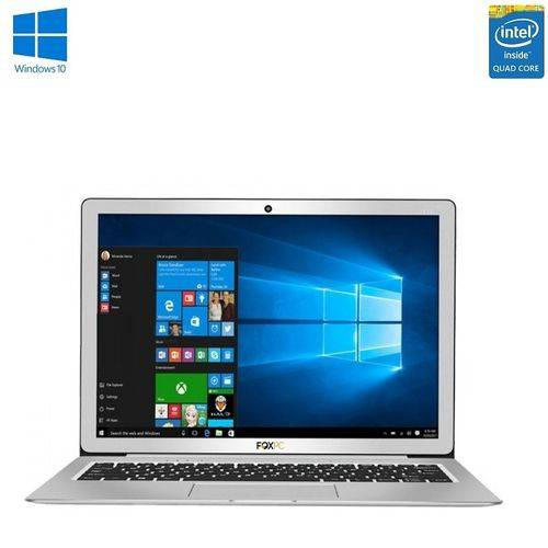 Notebook Mobile FX14P, Intel Quad Core, 4GB, SSD 32GB, HD 320GB, Tela LED 14", Windows 10 Pro 