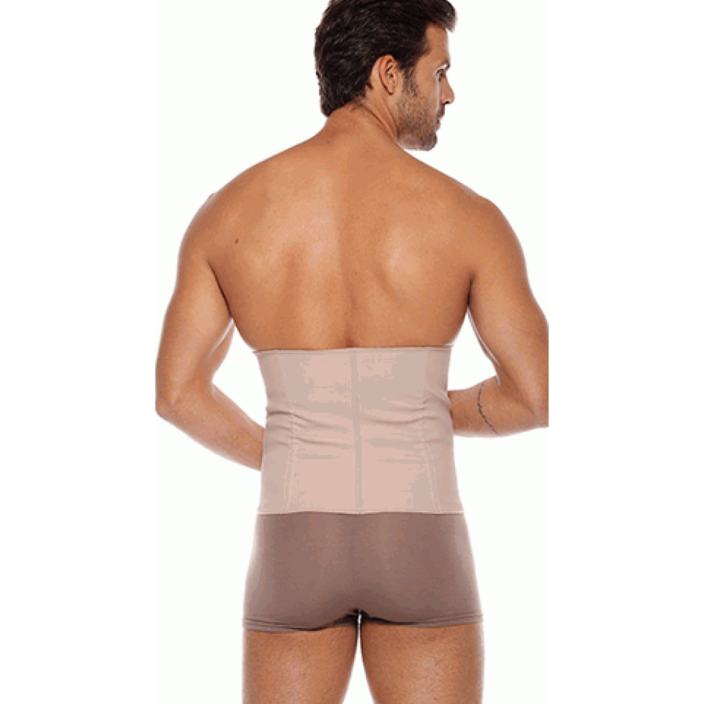 Cinta Modeladora Masculina Cotton, Esbelt, Bege,407