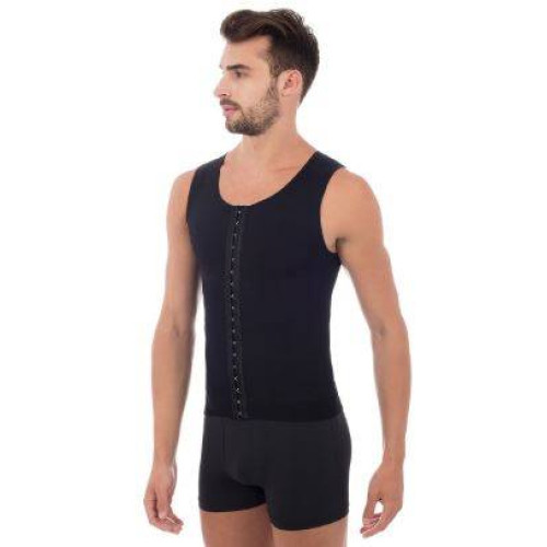 <p align='left'> Colete Postural Masculino Plié, Preto, 50337</p>