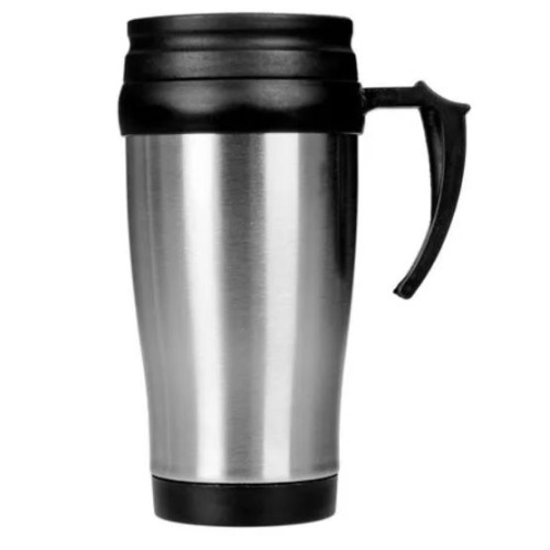 <p
align='center'>Caneca em Inox, com Tampa, 400ml.</p>
