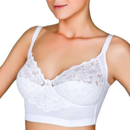 <p
align='center'>Sutiã Rendado Top Redutor Soutien Dilady, Branco, 139741</p>