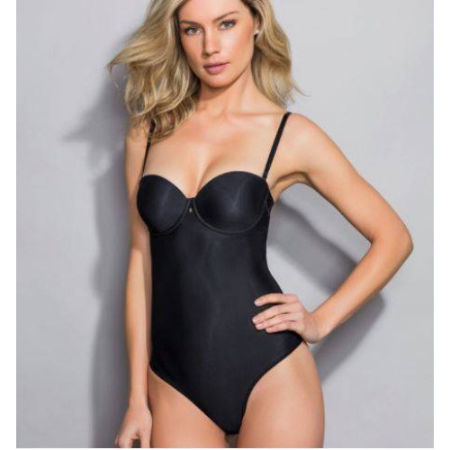 <p
align='center'>Body Modelador Unic Fio Dental  Liso Dilady, Preto, 177510</p>