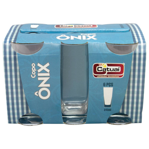 <p
align='center'>Conjunto com 6 Copos Long Drink Onix 310Ml [Catuaí 23203]</p>