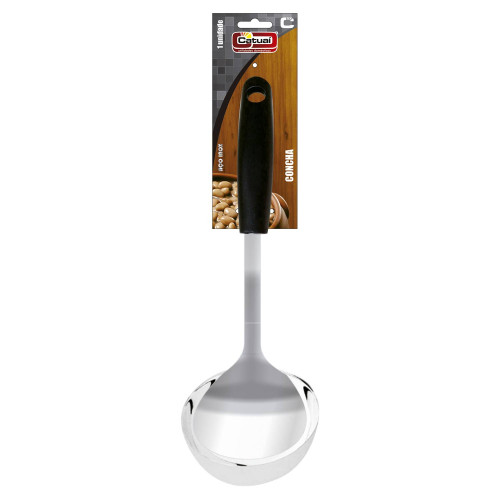 <p
align='center'>Concha Inox 33cm. Cabo Preto [Catuaí 24475]</p>