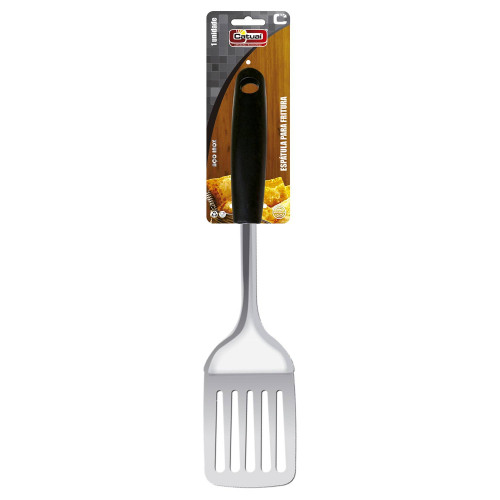 <p
align='center'>Espatula Inox  para  Fritura Cabo Preto [Catuaí 24479]</p>