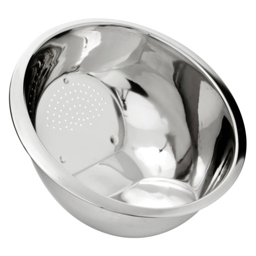 <p
align='center'>Escorredor de Arroz  de Aço Inox 26cm. [Catuaí 24750]</p>