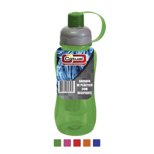 <p
align='center'>Garrafa de Plastico com  Recipiente 600ml [Catuaí 24905]</p>
