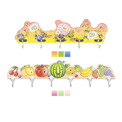 <p
align='center'>Cabide Plastico de Parede com  5 Ganchos [Catuaí 25064]</p>