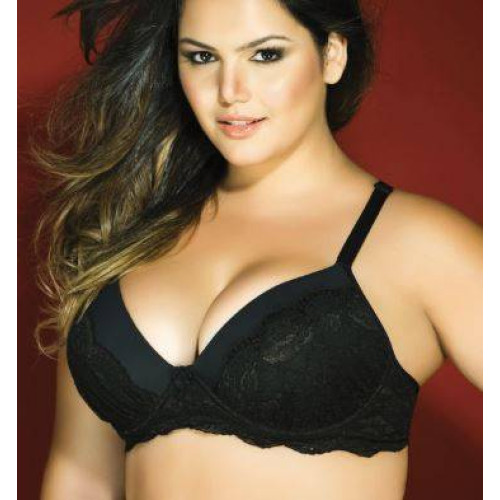 <p
align='center'>Sutiã Nadador Sensual Plus Size Rendado Dilady, Preto,  312170</p>