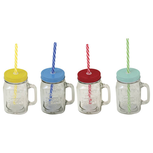 <p
align='center'>Caneca Pote com Tampa e Canudo Lisa 400ml [Catuaí 33239]</p>