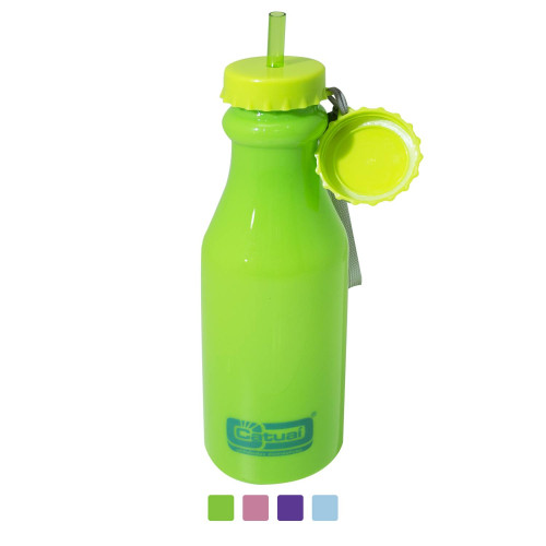 <p
align='center'>Garrafa Plastica com Tampa e Canudo 500ml [Catuaí 33246]</p>
