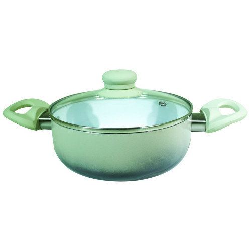 <p
align='center'>Cacarola de Ceramica com Tampa de Vidro nº 16 Chumbo [Catuaí 33282]</p>