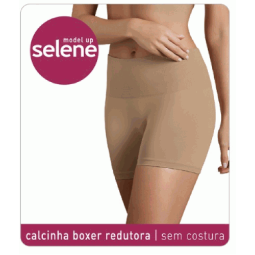 <p
align='center'>Calcinha Boxer Redutora Selene sem Costura, Chocolate, 20040.001</p>