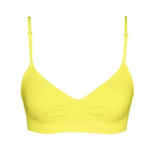 <p
align='center'>Sutiã Loba Alça Regulável Sem Costura (Adulto), Amarelo, 41200</p>