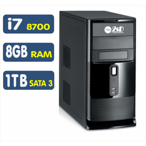 <p
align='center'>Computador SSD Intel Core I7-8700, 6 Core, Clock 3.2, Cache 12Mb, Ram 8GB, HD ...</p>