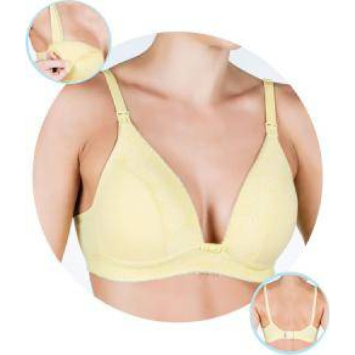 <p
align='center'>Sutiã Amamentação com Bojo Love Secret,Amarelo, 801101</p>