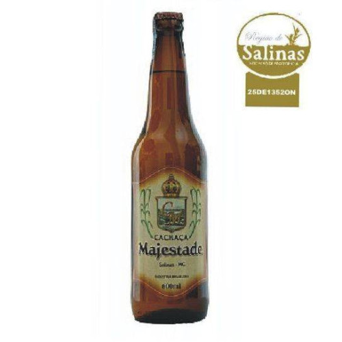 <p
align='center'>Cachaça Majestade, Dourada, Envelhecida 2 anos em Barricas de Bálsamo, ...</p>