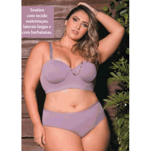 <p
align='center'>Sutiã Plus Size em Microfibra,Santa Passion, Alvorada, 60563</p>
