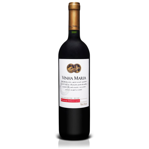 <p
align='center'>Vinho Rio Sol Vinha Maria Reserva Selecionada, Tinto Seco, 750ml, 14%</p>