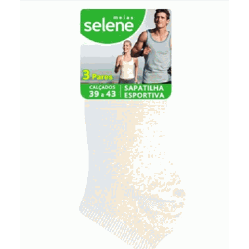 <p
align='center'>Kit 3x1 Meia Sapatilha Selene, Sortido, 4001, 34/43</p>