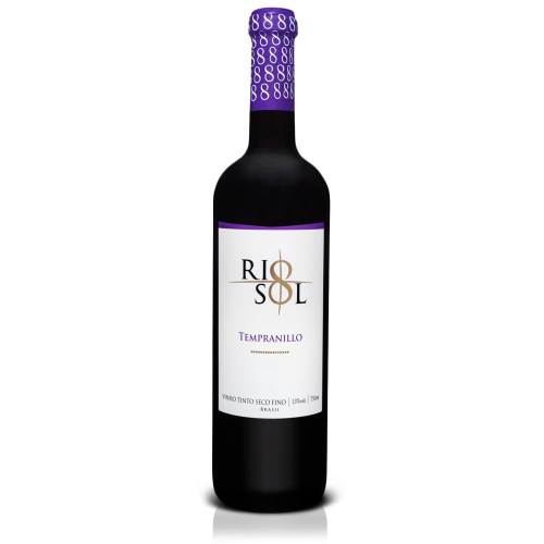 <p
align='center'>Vinho Rio Sol Tempranillo, Tinto Seco, 750ml, 13%</p>